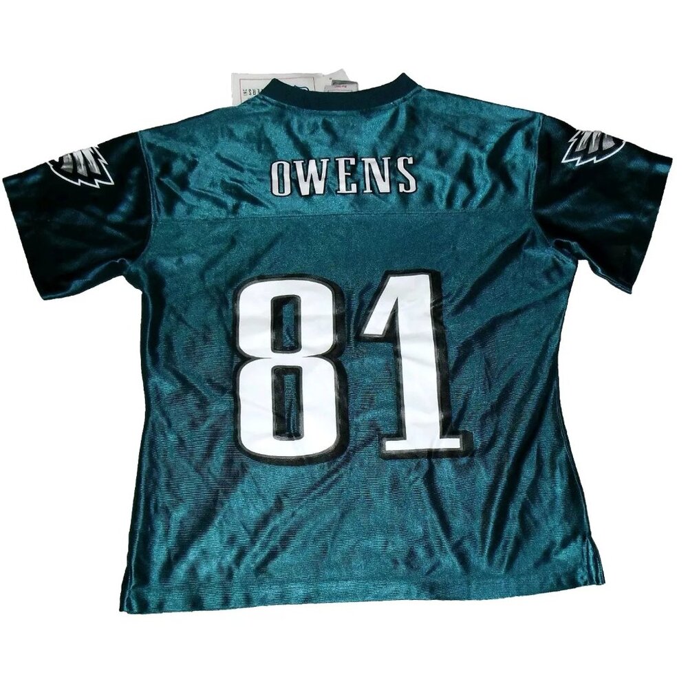 Terrell Owens Womens Philadelphia Eagles Jersey sz. Medium New Tags Nfl